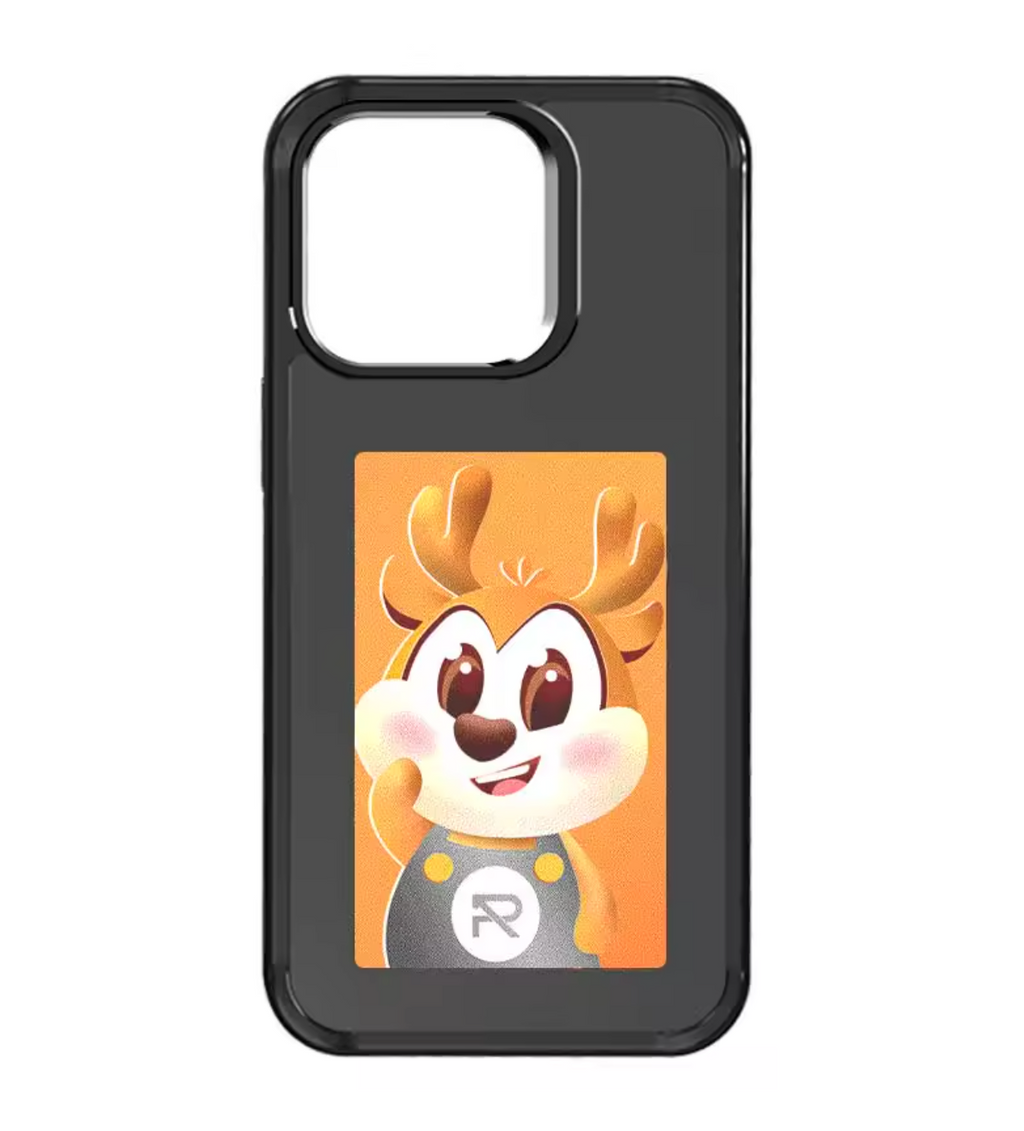 E-Ink Magic Phone Case – Personalized Display | Battery-Free Luxury Cover for iPhone