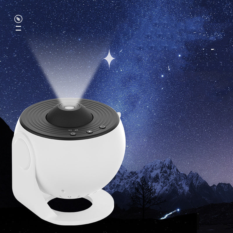 Galaxy Star Projector Lamp – 360° Rotating Night Light for Kids & Home Decor