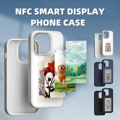 E-Ink Magic Phone Case – Personalized Display | Battery-Free Luxury Cover for iPhone