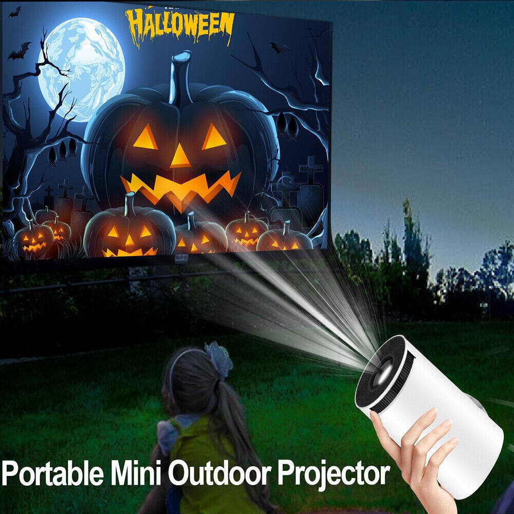 4K Smart Projector WiFi Bluetooth | Home Theater LED Mini Beamer