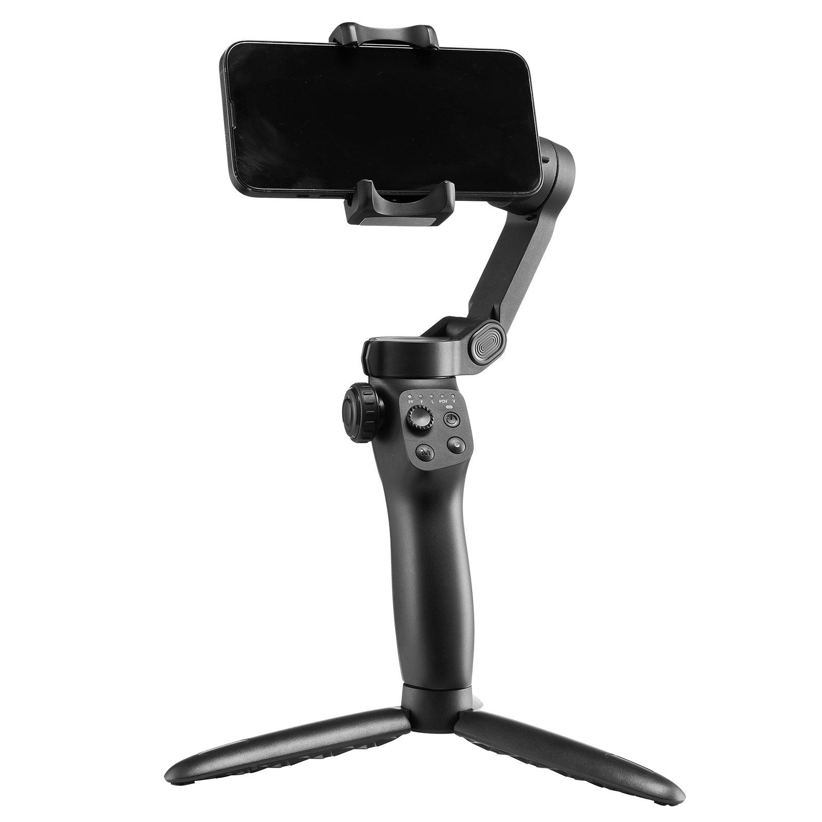 3-Axis Smartphone Gimbal Stabilizer - Foldable Phone Holder for iPhone & Android